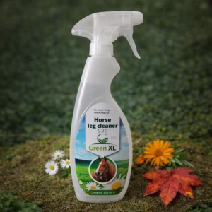Green XL horse leg cleaner
