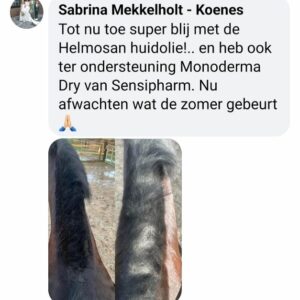 Helmosan huidolie klein voor paarden