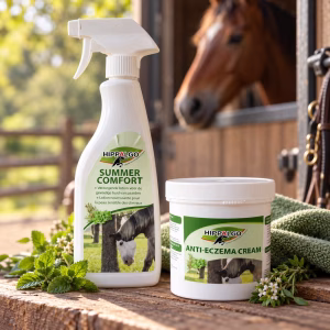 Hippalgo set voor eczeemgevoelige paarden.