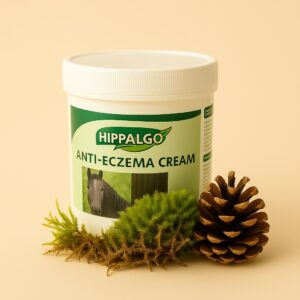Hippalgo cream voor eczeemgevoelige paarden.