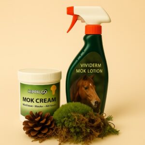 Hippalgo verzorgingsset voor mok-raspgevoelige paardenbenen