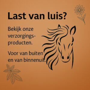 Verzorging voor luisgevoelige paarden