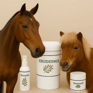 Complete zomerse aanpak set paard