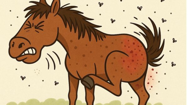 Zomereczeem bij paarden: is vaak niet de knut, maar het immuunsysteem is het probleem