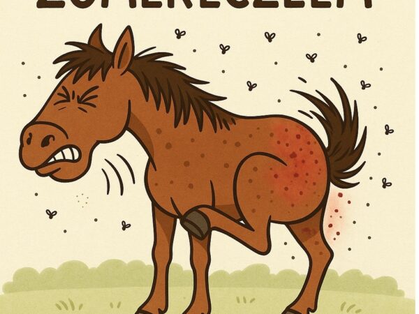 Zomereczeem bij paarden: is vaak niet de knut, maar het immuunsysteem is het probleem