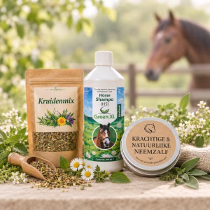 Verzorgingspakket bij lichte kriebels pony - paard