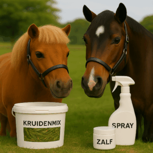Verzorgingspakket bij matige kriebels paard-pony