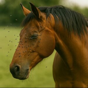 Paardenkriebels bescherming tegen insectenoverlast
