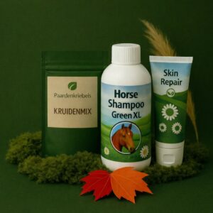 Verzorgingspakket voor rainrot-gevoelige paarden
