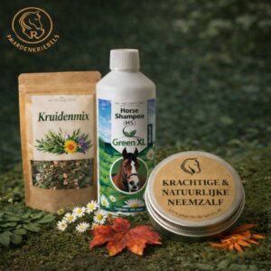 Verzorgingspakket voor rainrot-gevoelige paarden