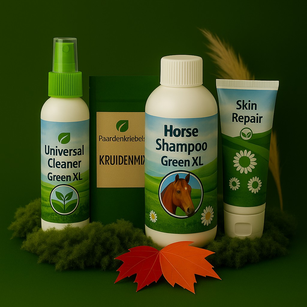 verzorgingspakket schimmel paard – Paardenkriebels producten