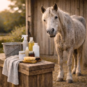Verzorging voor oudere paarden