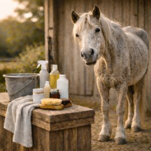 Verzorging voor oudere paarden