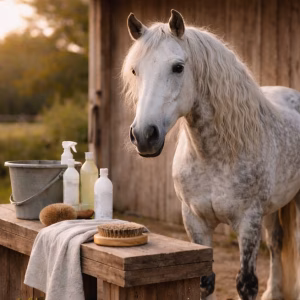 Verzorging voor eczeemgevoelige paarden
