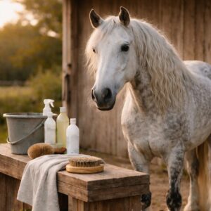 Verzorging voor eczeemgevoelige paarden
