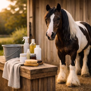 Verzorging voor cpl gevoelige paarden