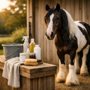Verzorging voor cpl gevoelige paarden