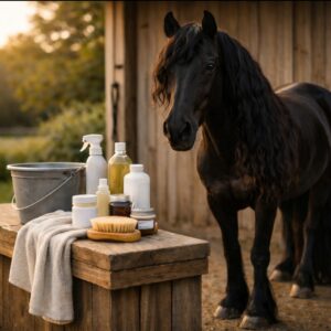 Verzorging voor mokgevoelige paarden