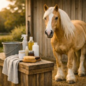 Verzorging voor luisgevoelige paarden