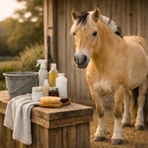Verzorging bij schimmelgevoelige paarden