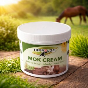 Hippalgo Mok Cream voor paarden – verzorgende crème bij mok en raspgevoelige huid