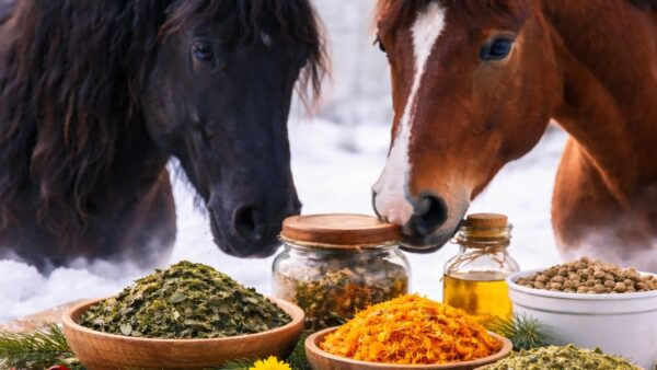 Paarden en sneeuw: anders dan bij mensen