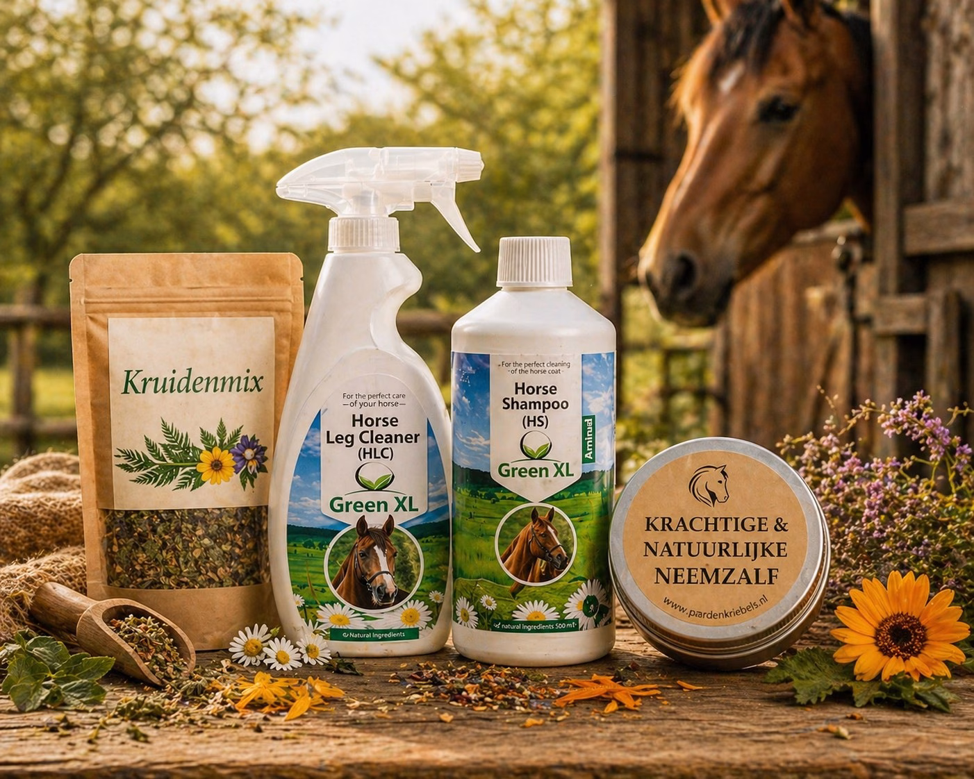 Verzorgingspakket voor luisgevoelig paard | Paarden Kriebels