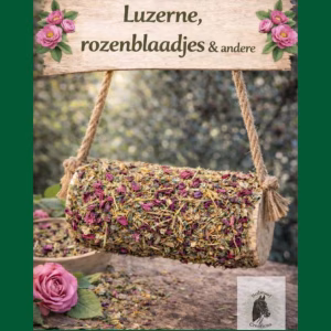 Knabbelhout voor paarden – NedwoodCreations berkenhout met kruiden