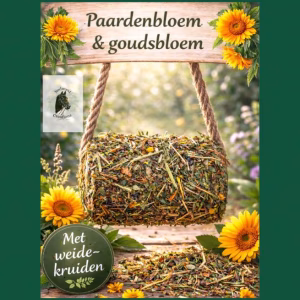 Knabbelhout voor paarden – NedwoodCreations berkenhout met kruiden