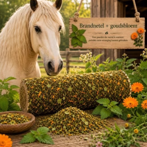 Knabbelhout jeukgevoelige huid - Brandnetel en Goudsbloem