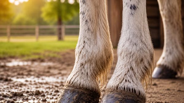 Gevoelige benen bij paarden – stampen / onrust / schuren binnen en buiten ondersteunen