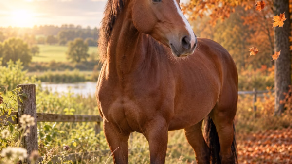 Paard in de herfst: wat doet de seizoensverandering met huid en vacht?